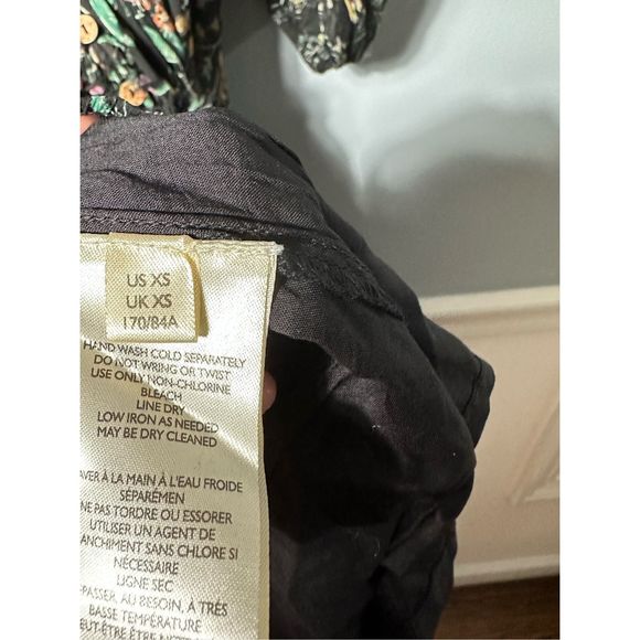 New Free People Cassis Printed Chiffon Dress Size XS - Picture 13 of 14